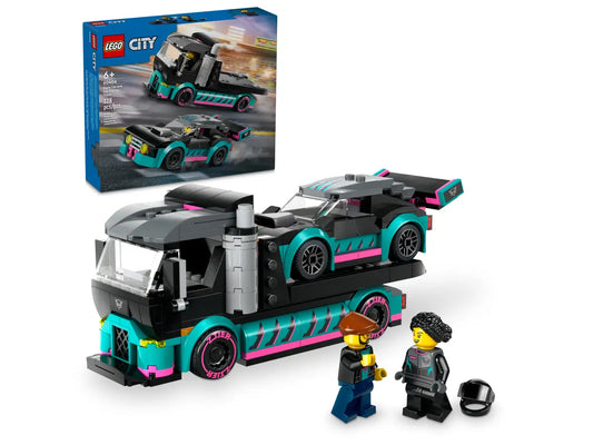 Lego City Race Car & Car Carrier Truck 60406