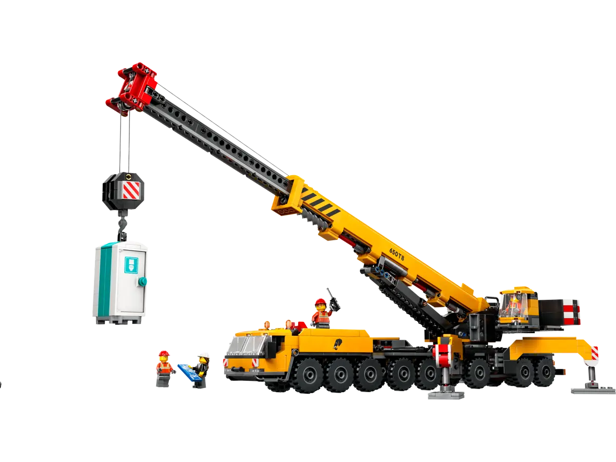 Lego City Yellow Mobile Construction Crane 60409