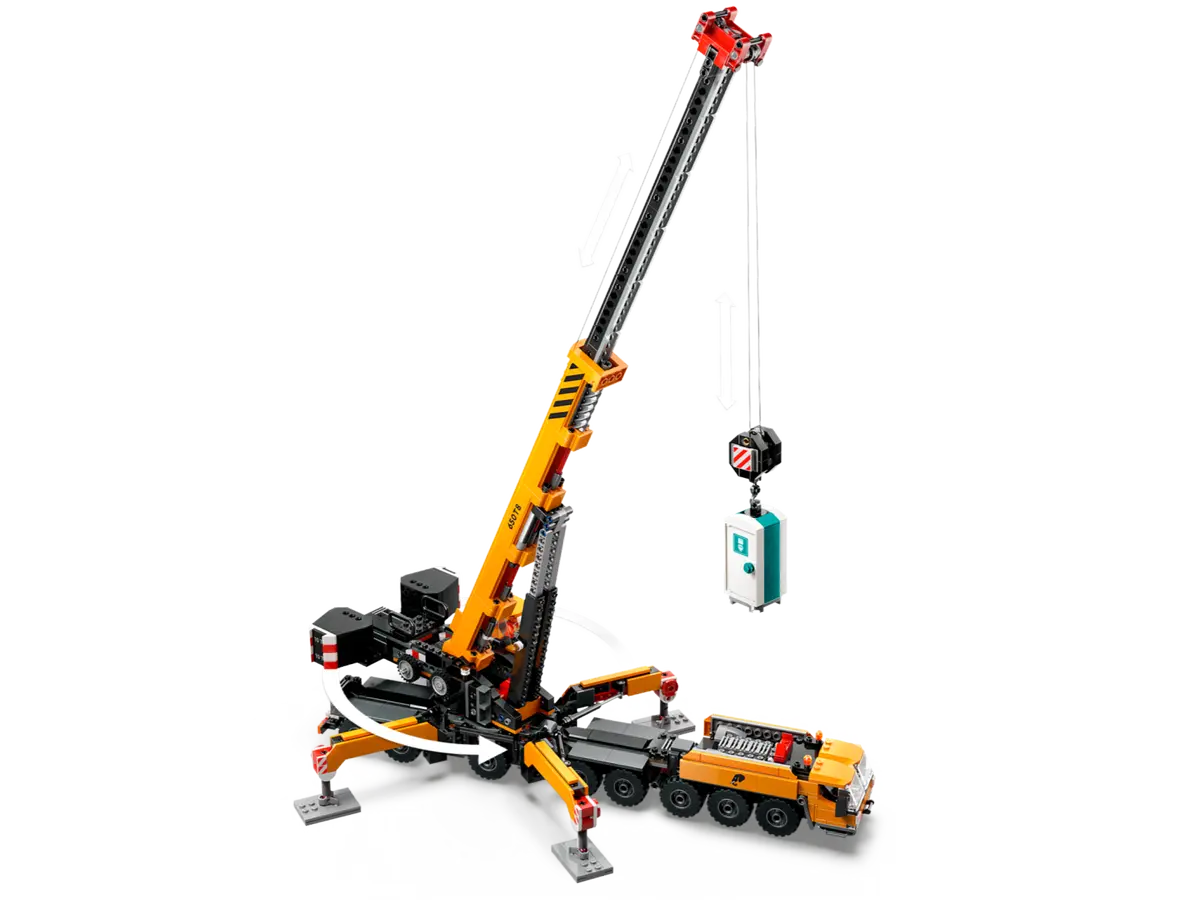 Lego City Yellow Mobile Construction Crane 60409