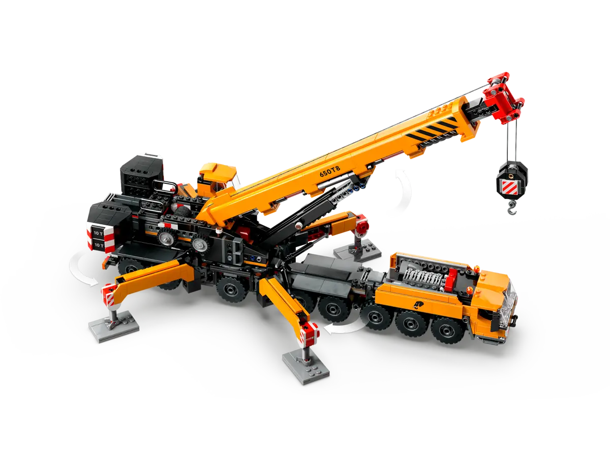 Lego City Yellow Mobile Construction Crane 60409