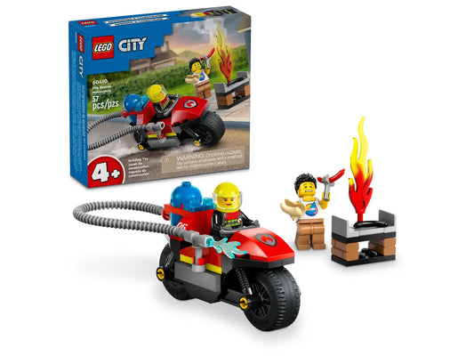 Lego City Fire Rescue Motorcycle 60410