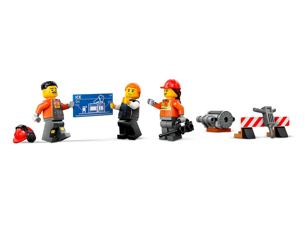 Lego City Yellow Construction Excavator 60420