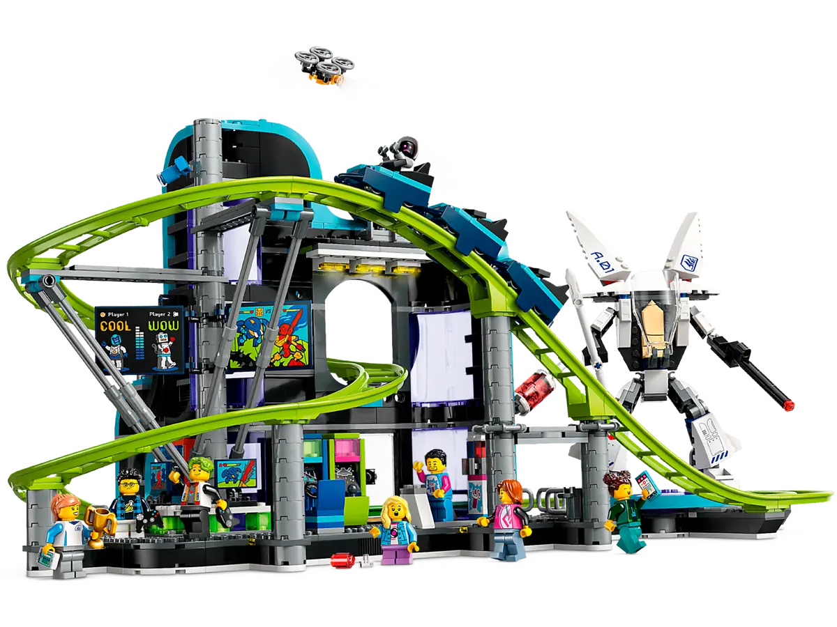 Lego City Robot World Roller-Coaster Park 60421