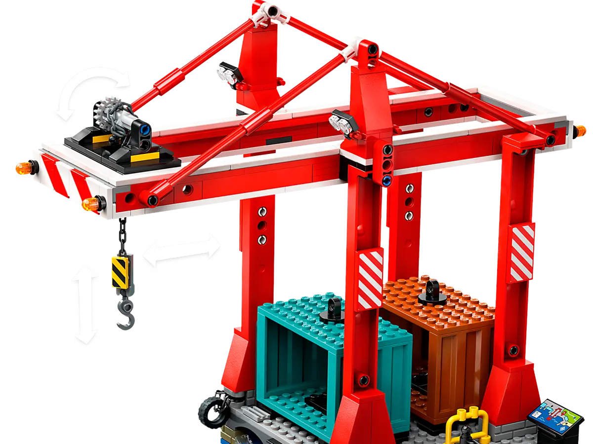 Lego City Seaside Harbor with Cargo Ship 60422