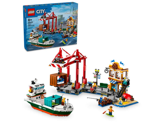 Lego City Seaside Harbor with Cargo Ship 60422