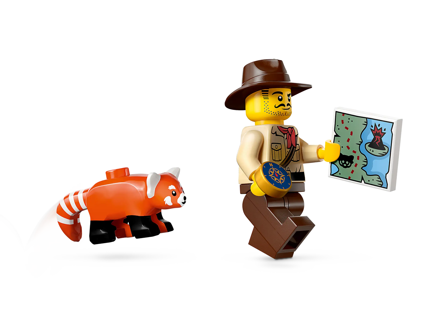 Lego City Jungle Explorer ATV Red Panda Mission 60424