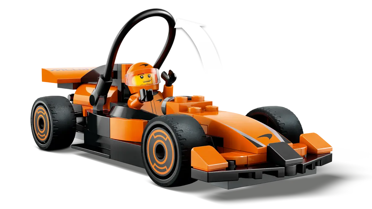 Lego City F1 Driver with McLaren Race Car 60442