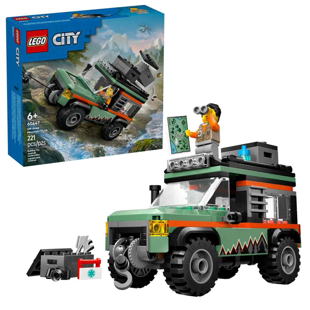 Lego City Off-Road 4x4 Mountain Truck 60447