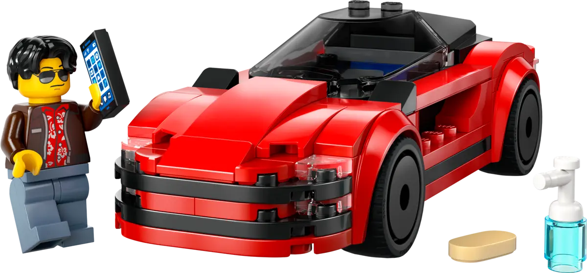 Lego City Red Sports Car 60448