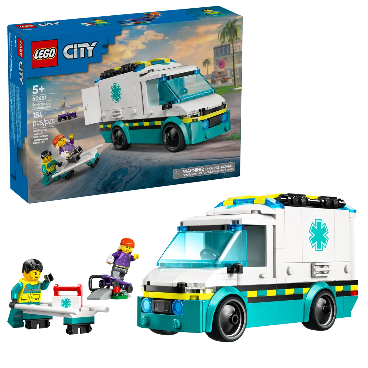Lego City Emergency Ambulance 60451