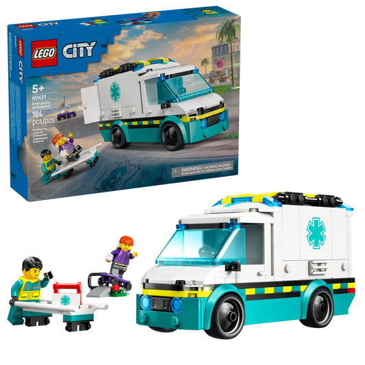 Lego City Emergency Ambulance 60451