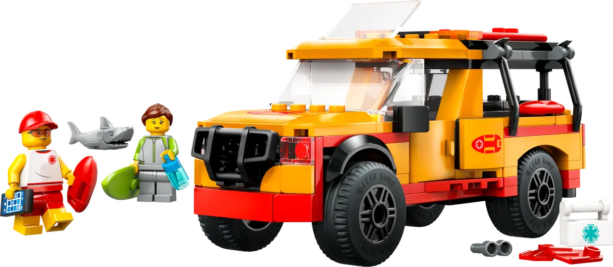 Lego City Lifeguard Beach Rescue Truck 60453