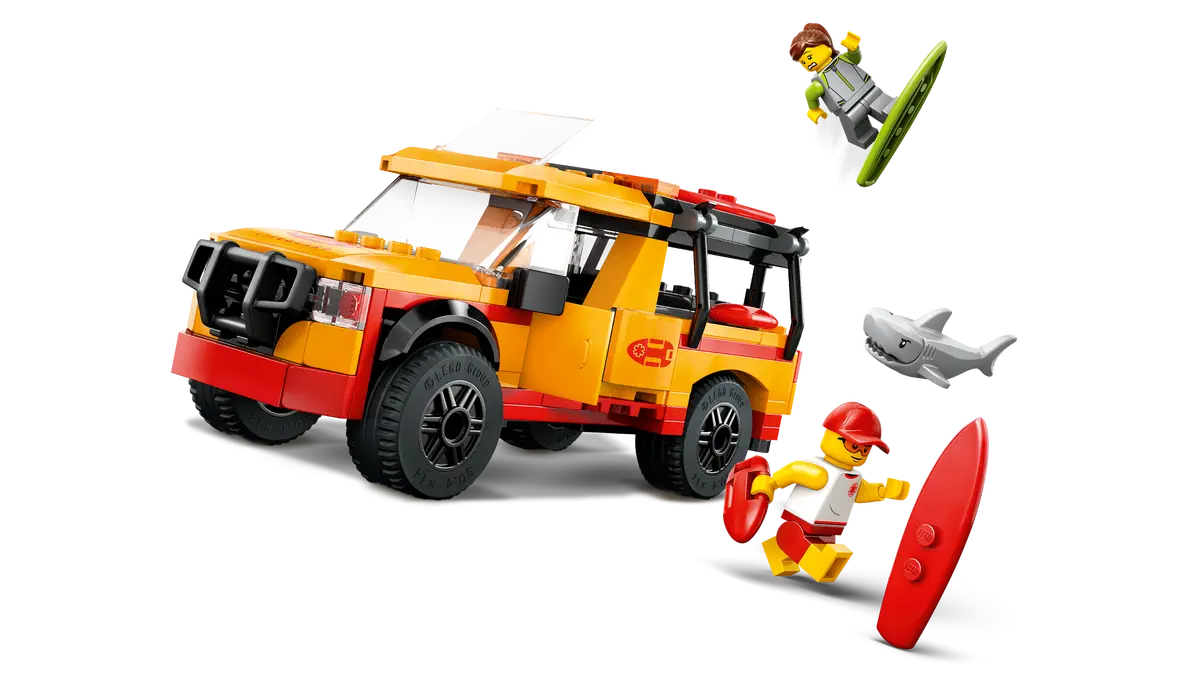 Lego City Lifeguard Beach Rescue Truck 60453