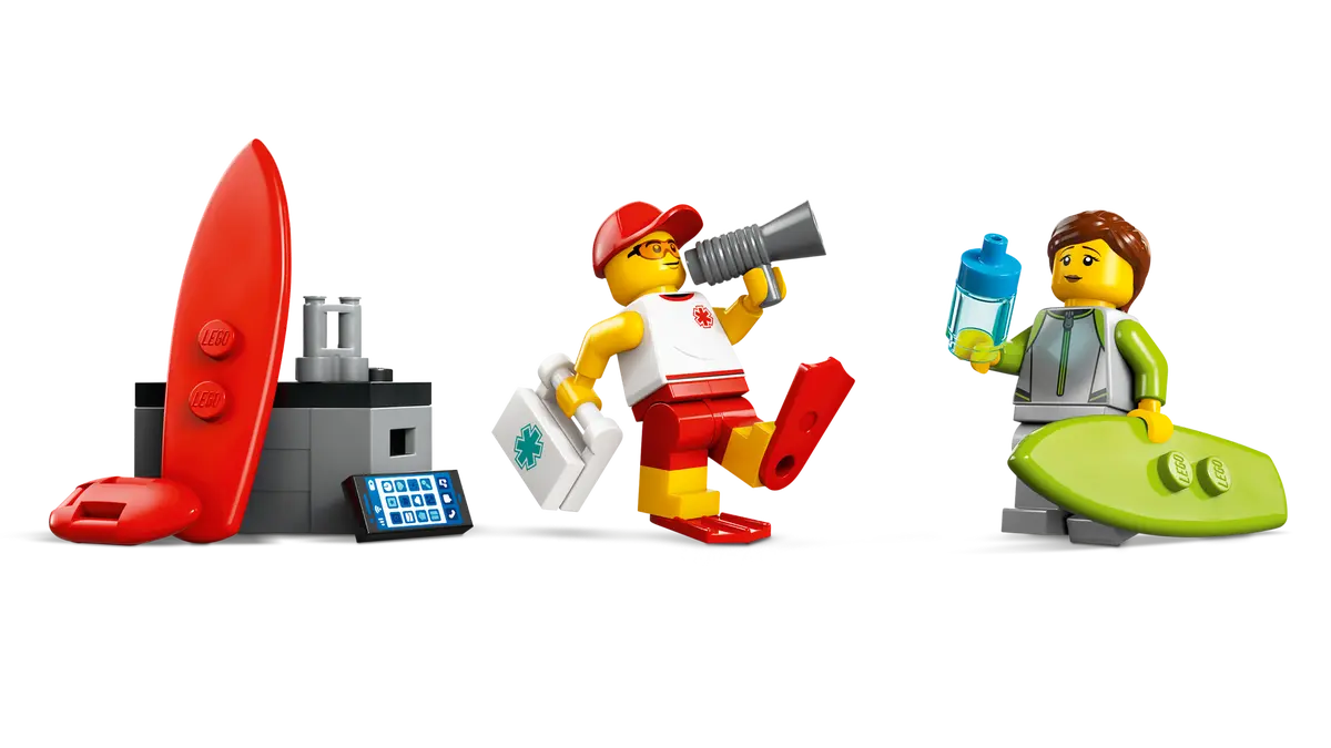 Lego City Lifeguard Beach Rescue Truck 60453