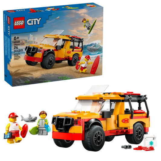 Lego City Lifeguard Beach Rescue Truck 60453