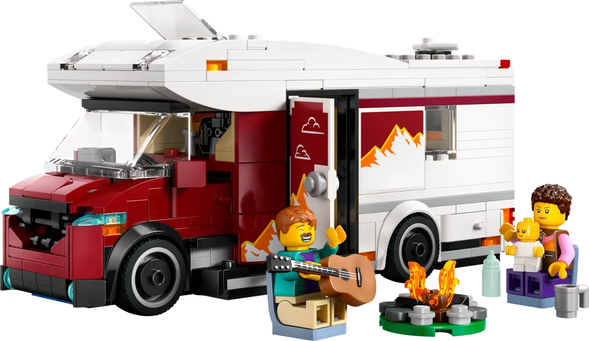 Lego City Holiday Adventure Camper Van 60453