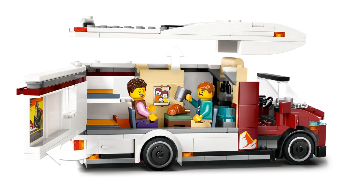 Lego City Holiday Adventure Camper Van 60453