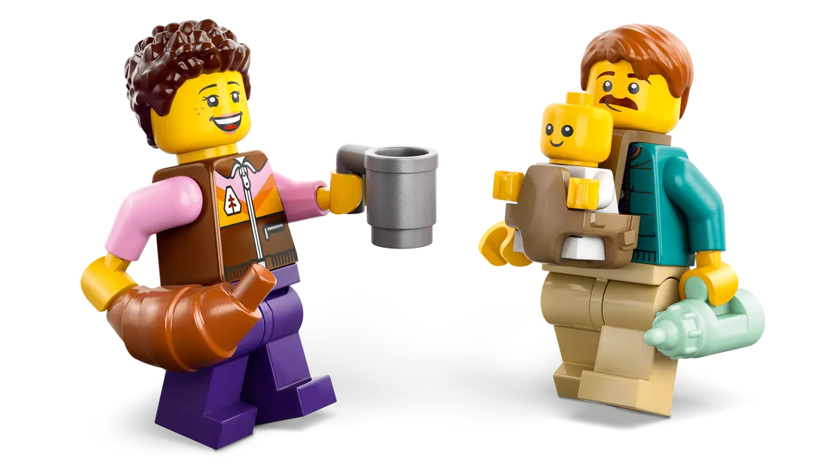 Lego City Holiday Adventure Camper Van 60453