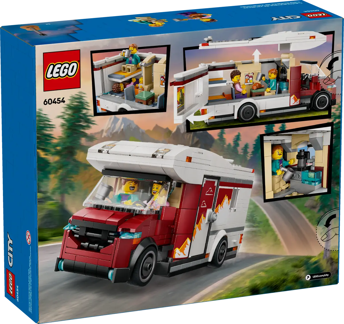Lego City Holiday Adventure Camper Van 60453