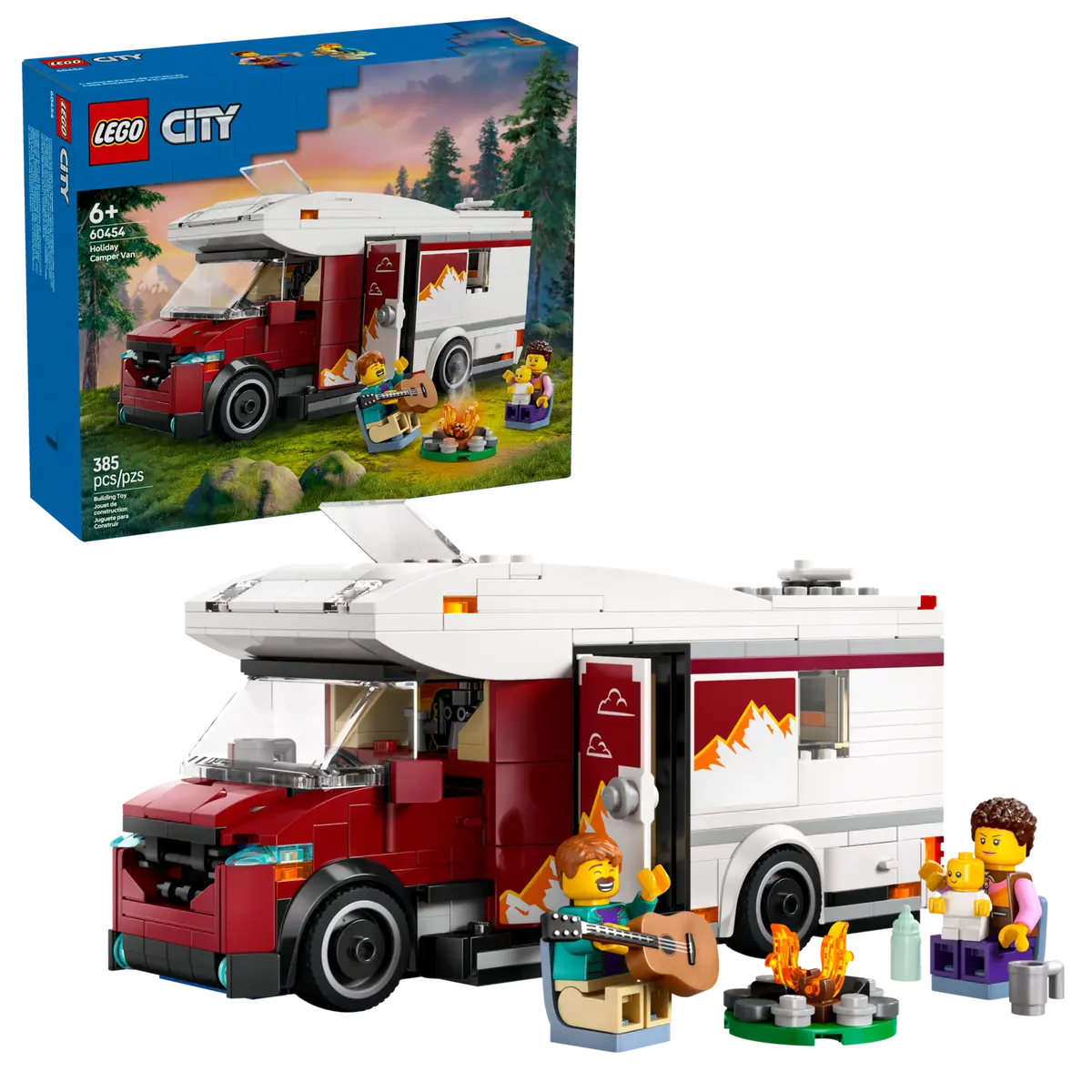 Lego City Holiday Adventure Camper Van 60453