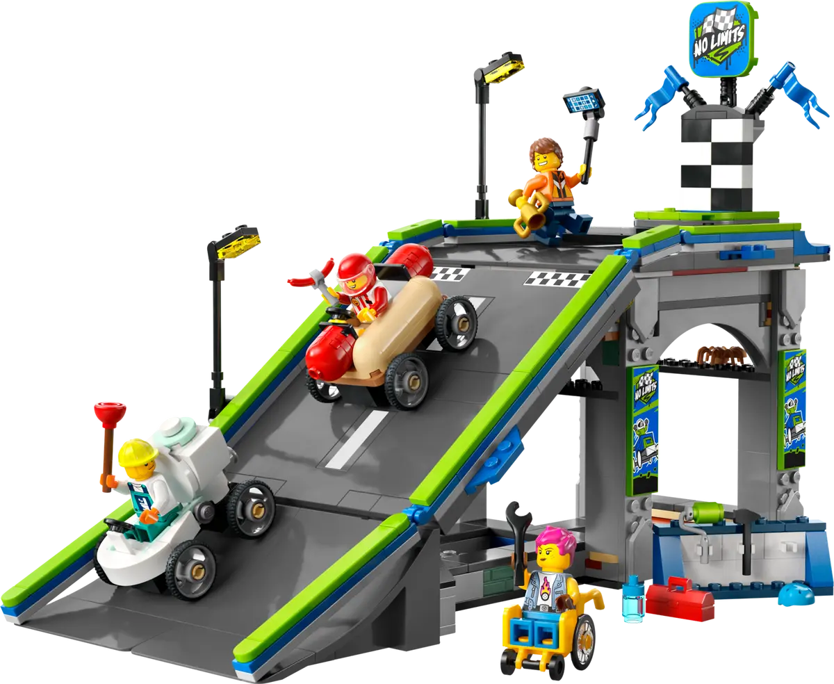 Lego City No Limits: Race Car Ramp Track 60460