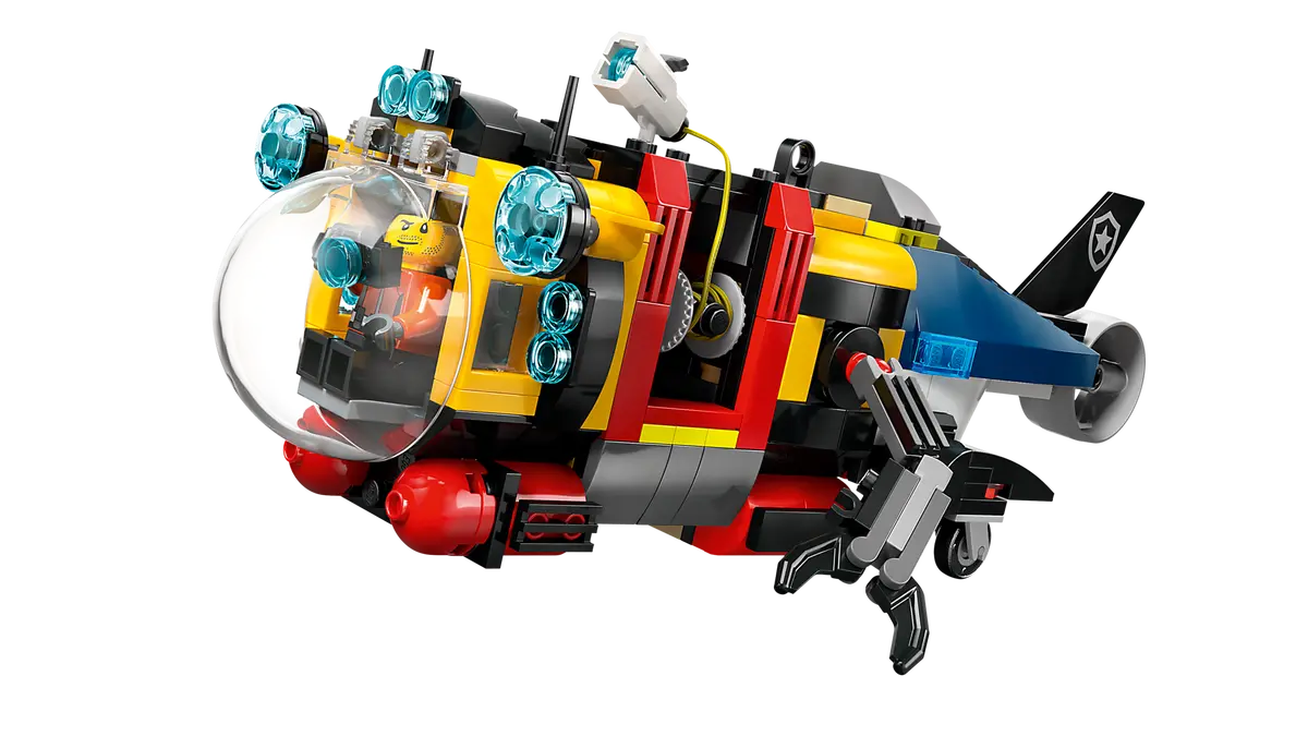 Lego City Helicopter, Fire Truck & Submarine Remix 60462