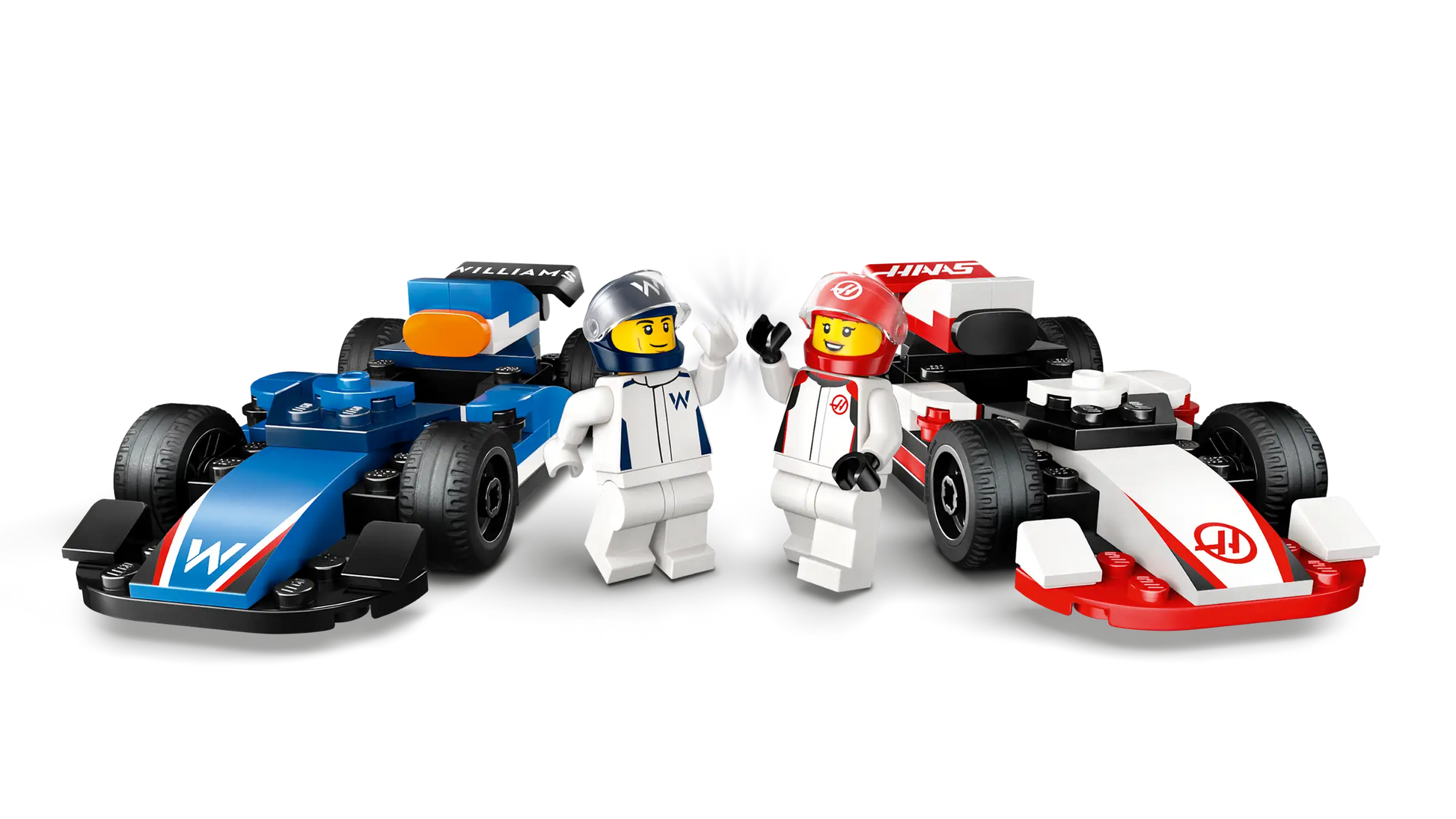 Lego City F1 Williams Racing & Haas F1 Race Cars 60464
