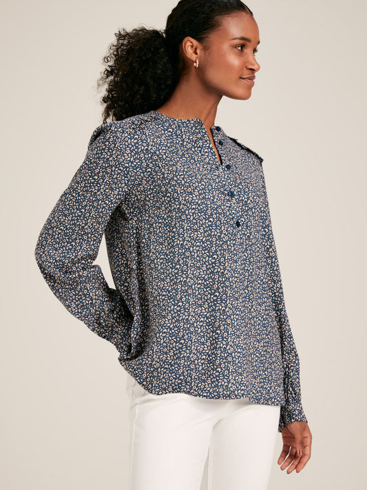 Joules Emsley Long Sleeve Blouse