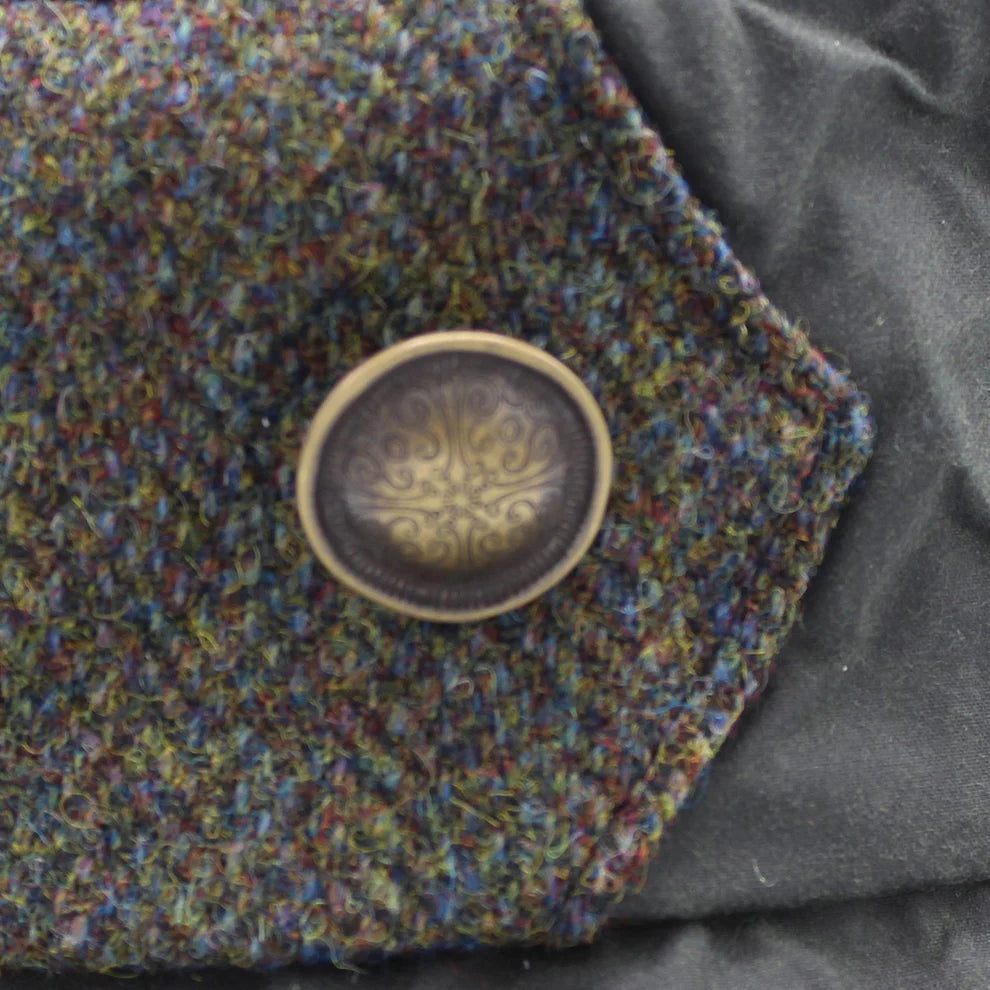 Heather Ellen Wax Harris Tweed Hat