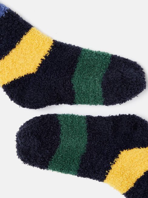 Joules Lightning Bolt Harry Potter Fluffy Lounge Socks