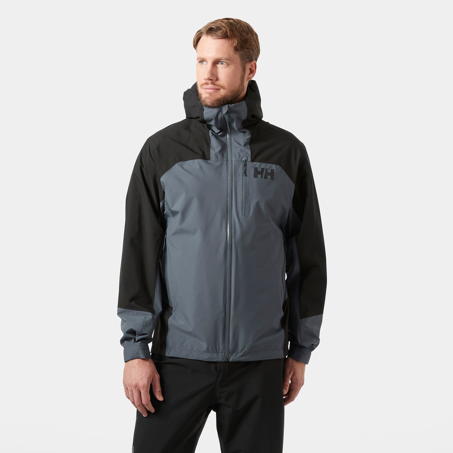 Helly Hansen Loke 2L Shell Jacket in Alpine Frost/Black