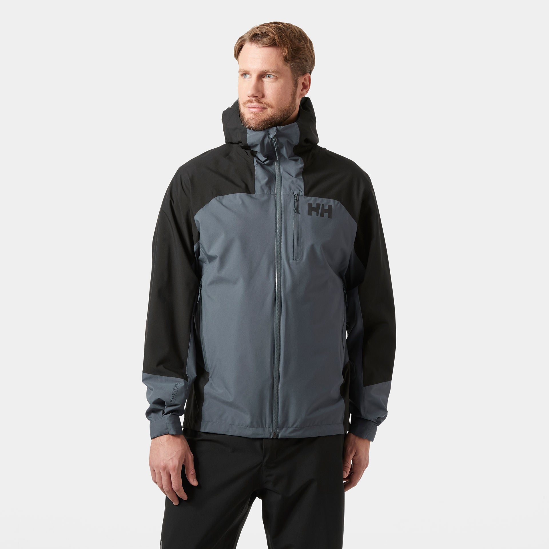 Helly Hansen Loke 2L Shell Jacket in Alpine Frost/Black