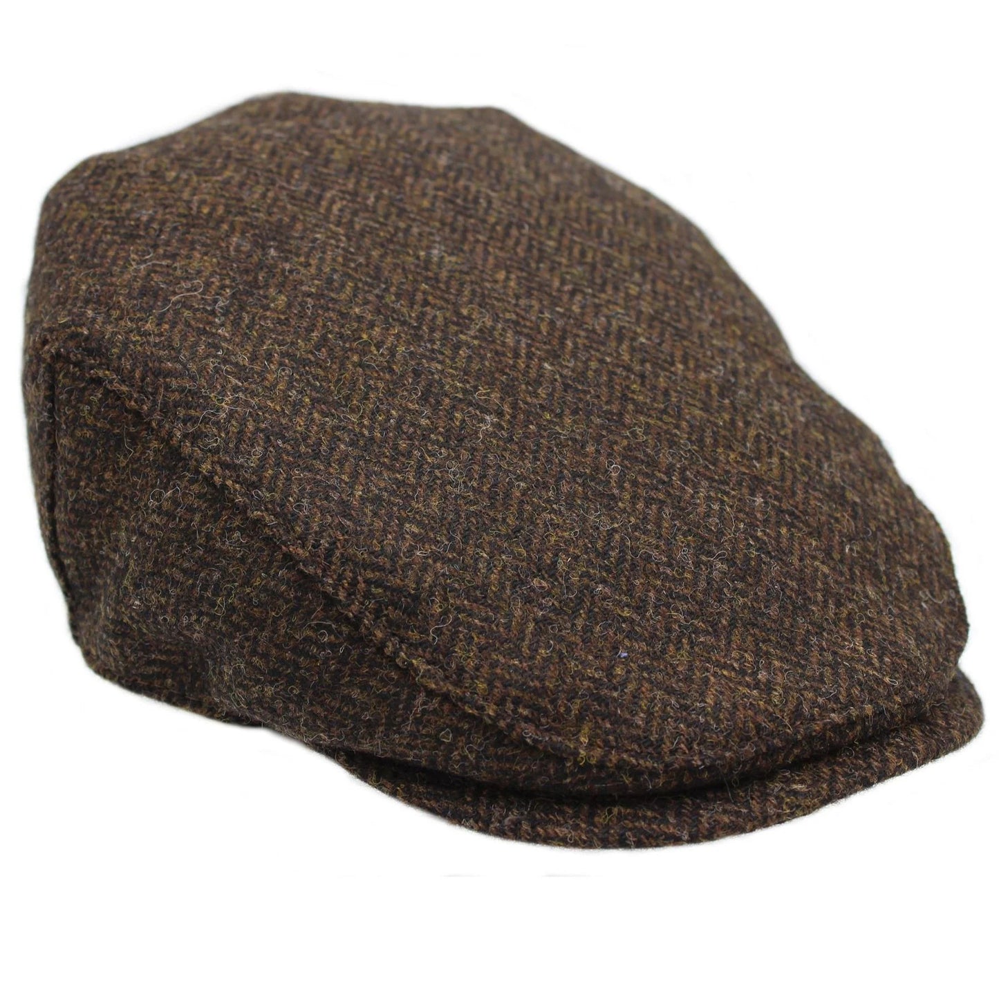 Heather Hats Chapman British Tweed Flat Cap