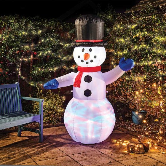 Three Kings Self-Inflating Snowman - Mega