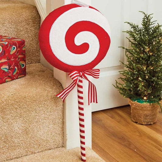 Three Kings 60cm LolliCandy Spiral - Red/White