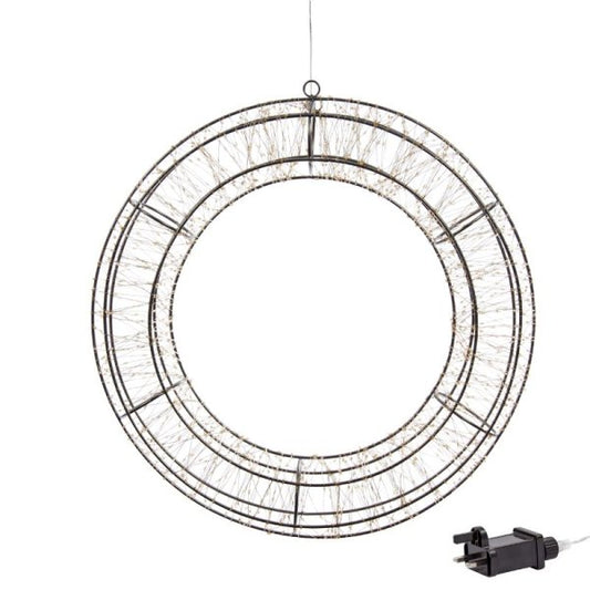 Three Kings 960 LED Galaxy Wreath 40cm