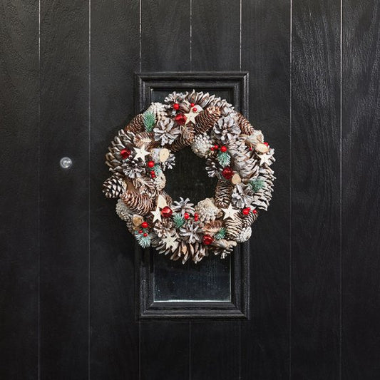 Three Kings FrostStar Wreath - 50cm