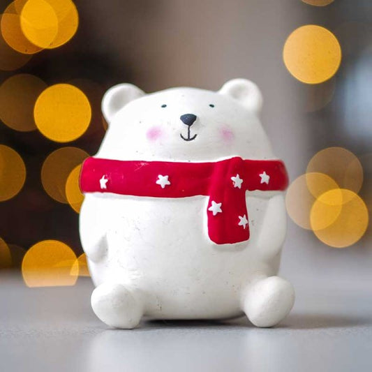 Zoon Dog Toy Latex Polar Bear