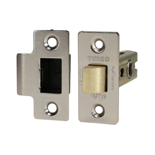 Timco Tubular Latch - Satin Nickel