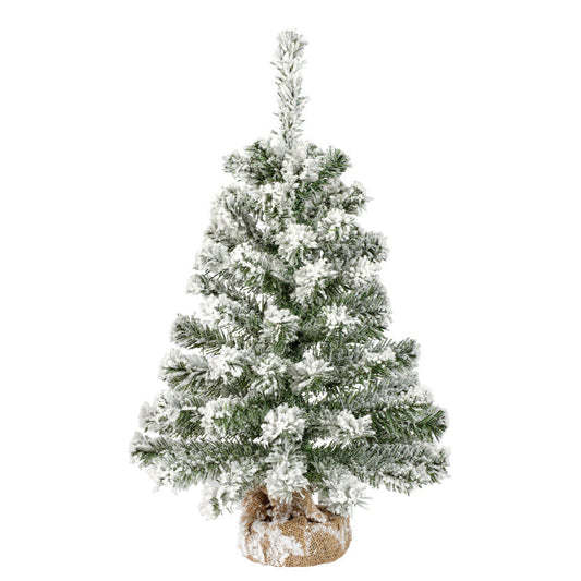 Kaemingk Imperial mini tree indoor - snowy green - 60cm