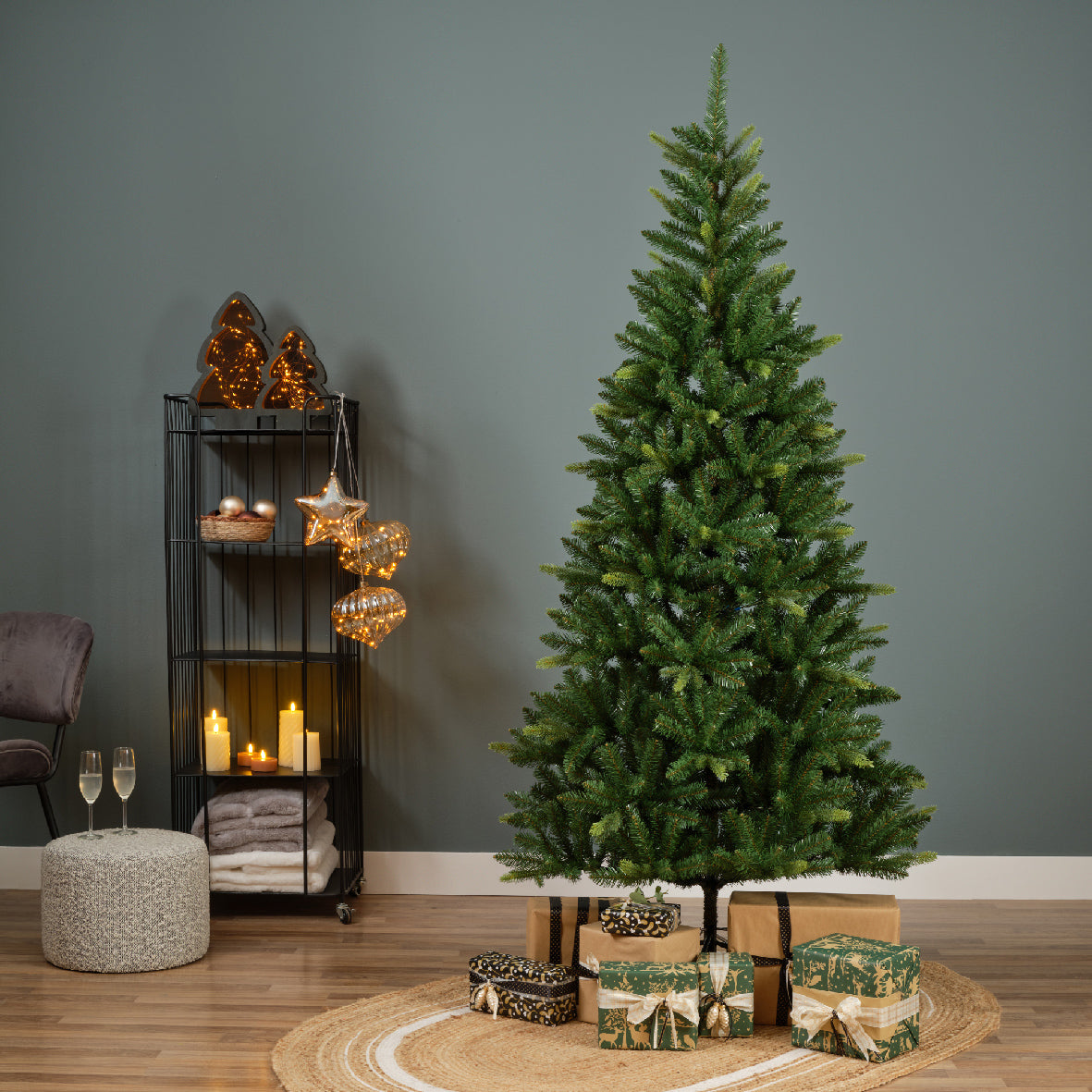 Kaemingk Straja fir Tree - green - 180cm