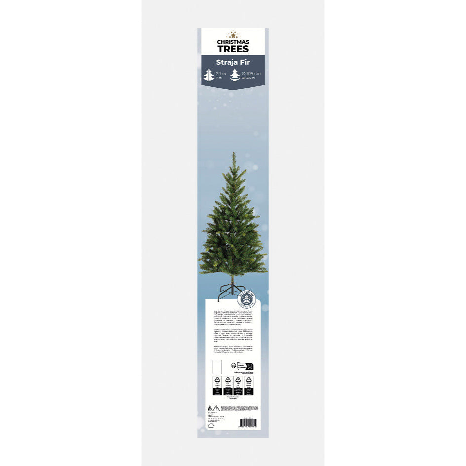 Kaemingk Straj fir Tree - green - 210cm