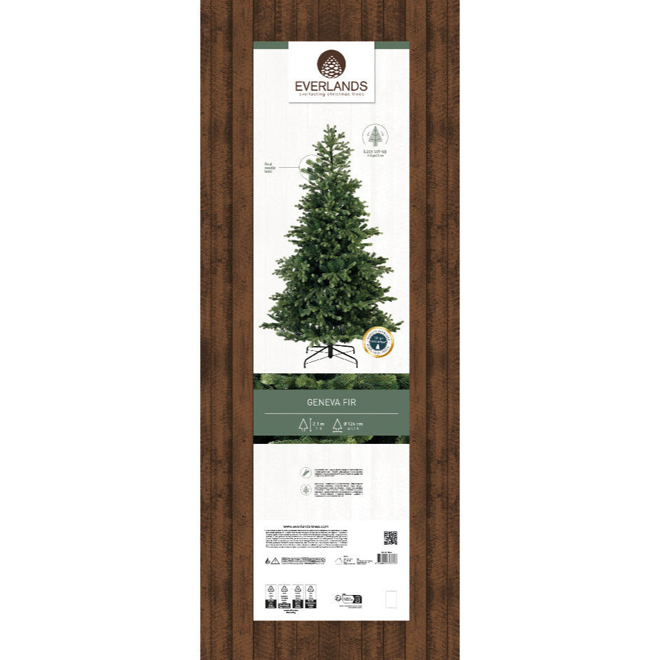 Kaemingk Geneva fir Tree - green - 210cm