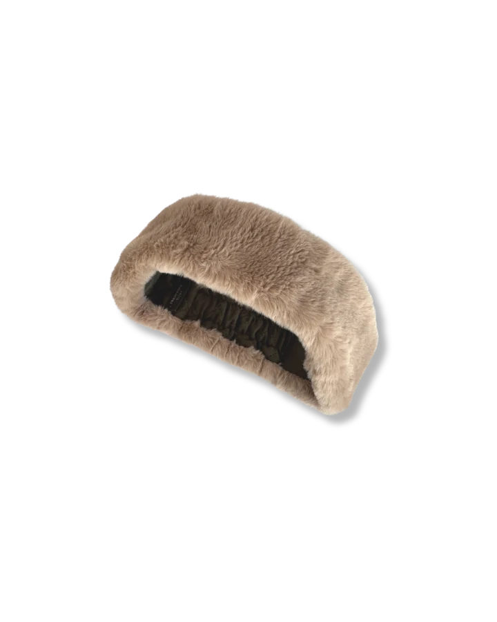Barkworth Reeve Wilding Reversible Velvet & Faux Fur Headband