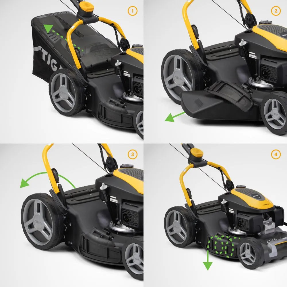 STIGA Combi 753 V Petrol Lawn Mower 51cm