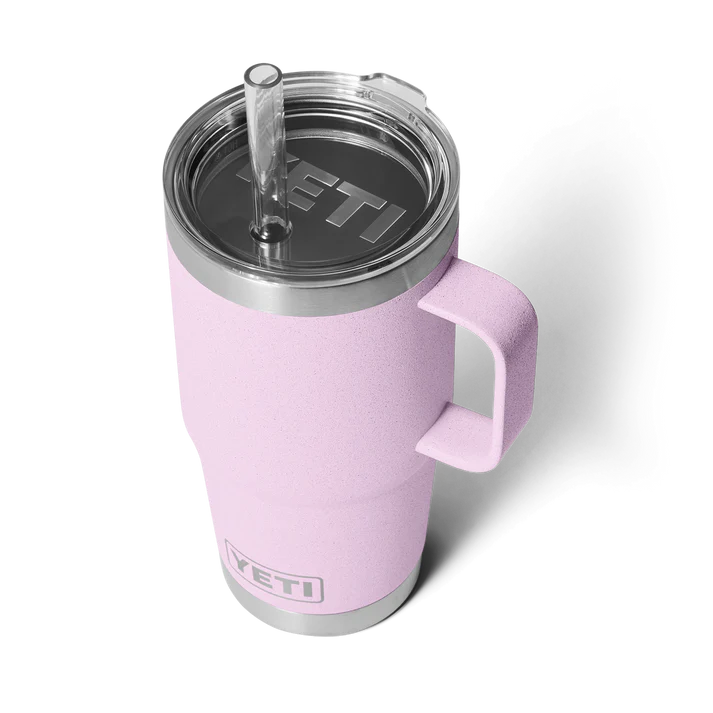 YETI Rambler 25 oz (739 ml) Straw Mug with Straw Lid - Cherry Blossom (Seasonal Edition)