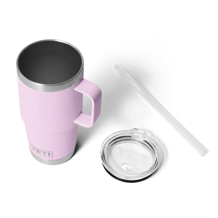 YETI Rambler 25 oz (739 ml) Straw Mug with Straw Lid - Cherry Blossom (Seasonal Edition)