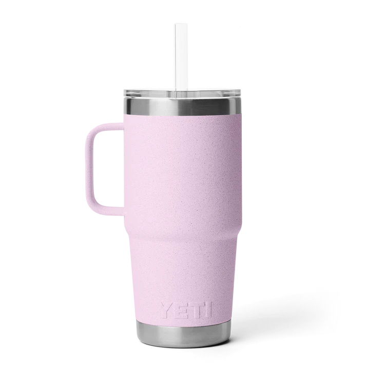 YETI Rambler 25 oz (739 ml) Straw Mug with Straw Lid - Cherry Blossom (Seasonal Edition)