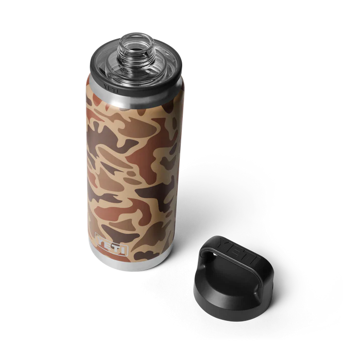 YETI Rambler 26 oz (769 ml) Bottle with Chug Cap - Wetlands Camo (Seasonal Edition)