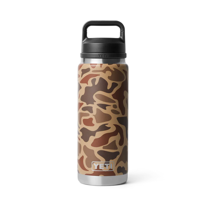 YETI Rambler 26 oz (769 ml) Bottle with Chug Cap - Wetlands Camo (Seasonal Edition)